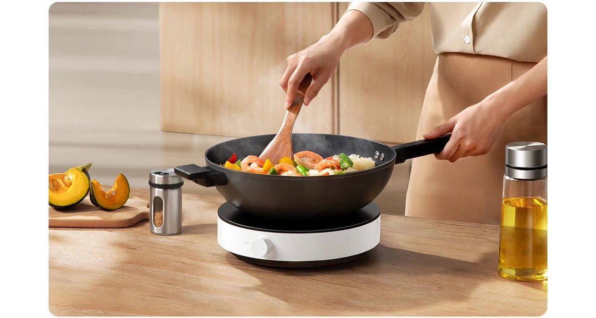 Plaque de cuisson à induction MIJIA N1, 6 niveaux de puissance, 8 dispositifs de sécurité, 2100 W, 220 V