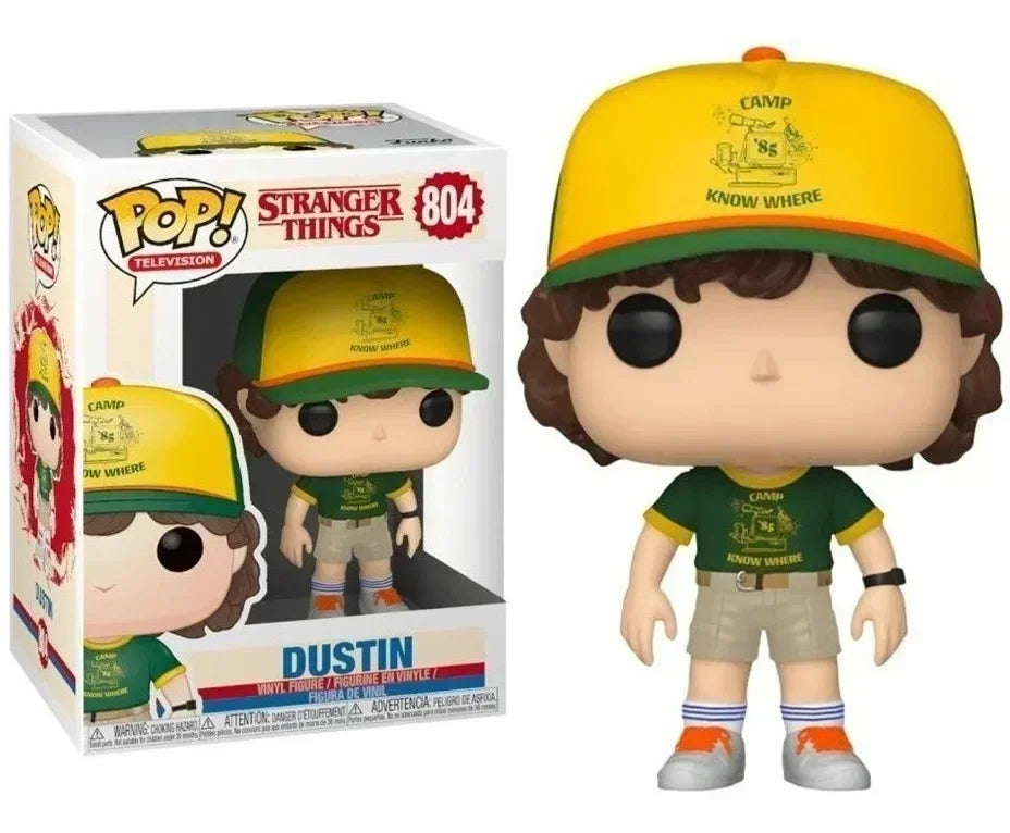 Figurine Funko Pop Stranger Things Eleven n° 523, 826 et 827 (Max Mayfield), n° 552 (Steve Harrington), n° 554 (Will Byers), n° 1783 et 1786 (Démogorgon).