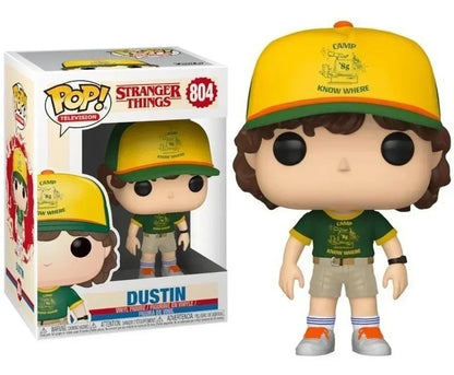 Figurine Funko Pop Stranger Things Eleven n° 523, 826 et 827 (Max Mayfield), n° 552 (Steve Harrington), n° 554 (Will Byers), n° 1783 et 1786 (Démogorgon).