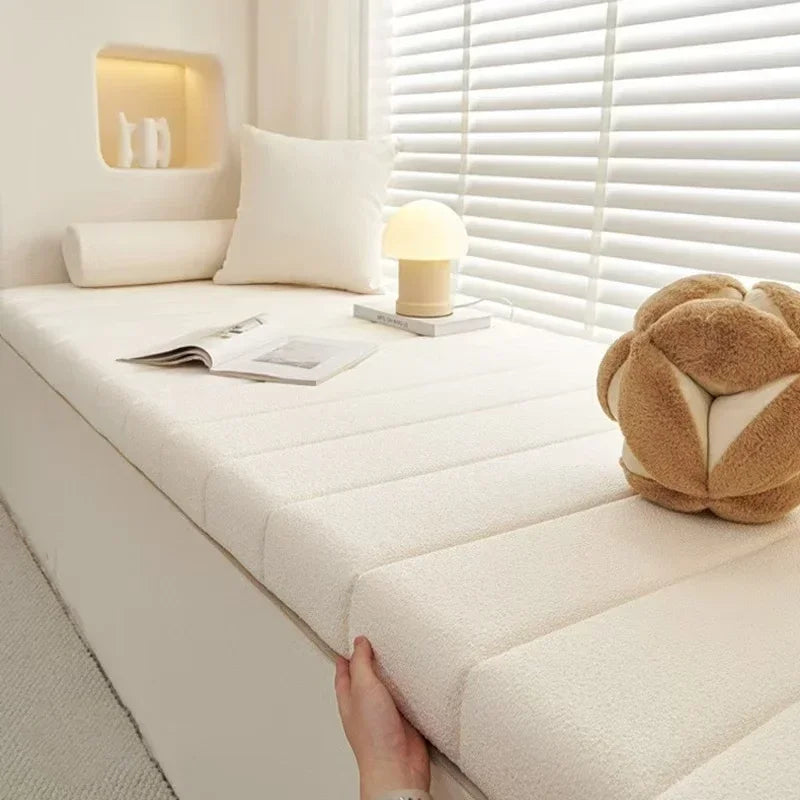 Coussin imperméable sur mesure pour banc long, coussin pour fenêtre en baie, matelas long, coussin de siège de chaise, coussins décoratifs, coussins pour balançoires