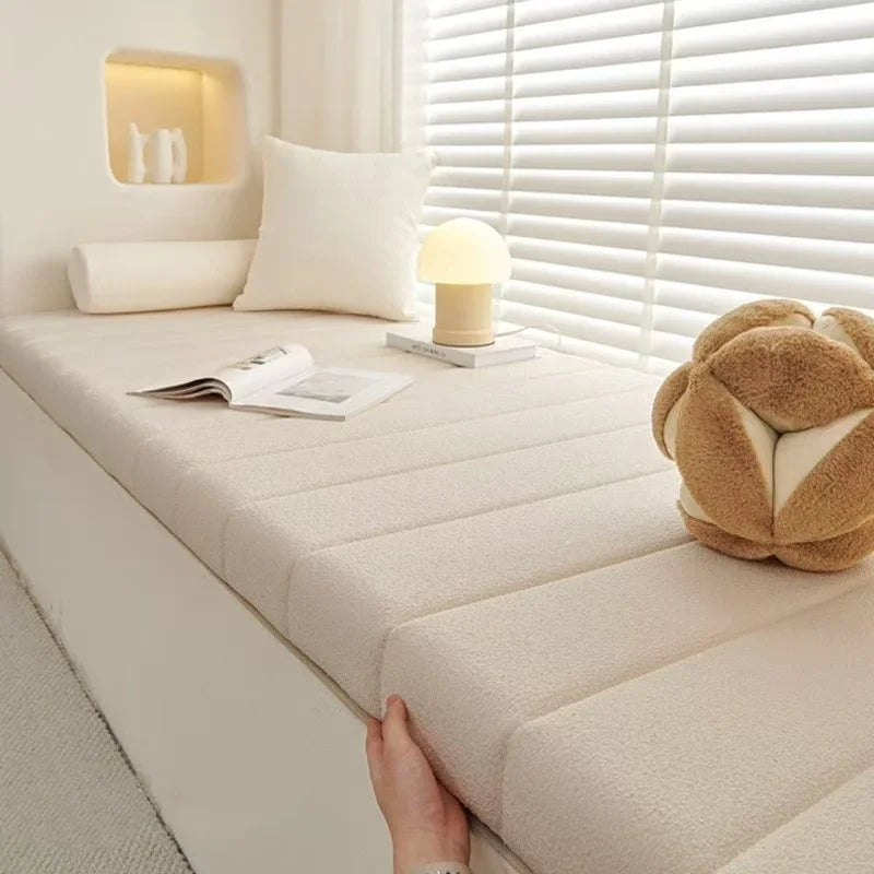 Coussin imperméable sur mesure pour banc long, coussin pour fenêtre en baie, matelas long, coussin de siège de chaise, coussins décoratifs, coussins pour balançoires