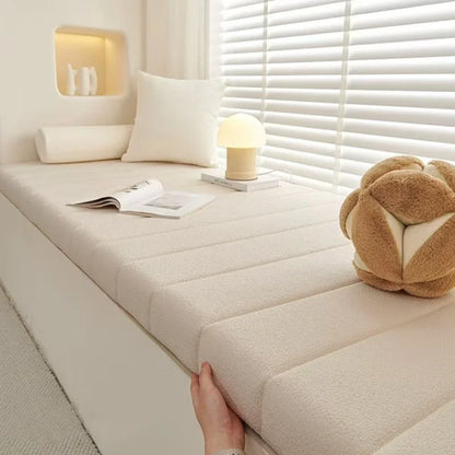 Coussin imperméable sur mesure pour banc long, coussin pour fenêtre en baie, matelas long, coussin de siège de chaise, coussins décoratifs, coussins pour balançoires