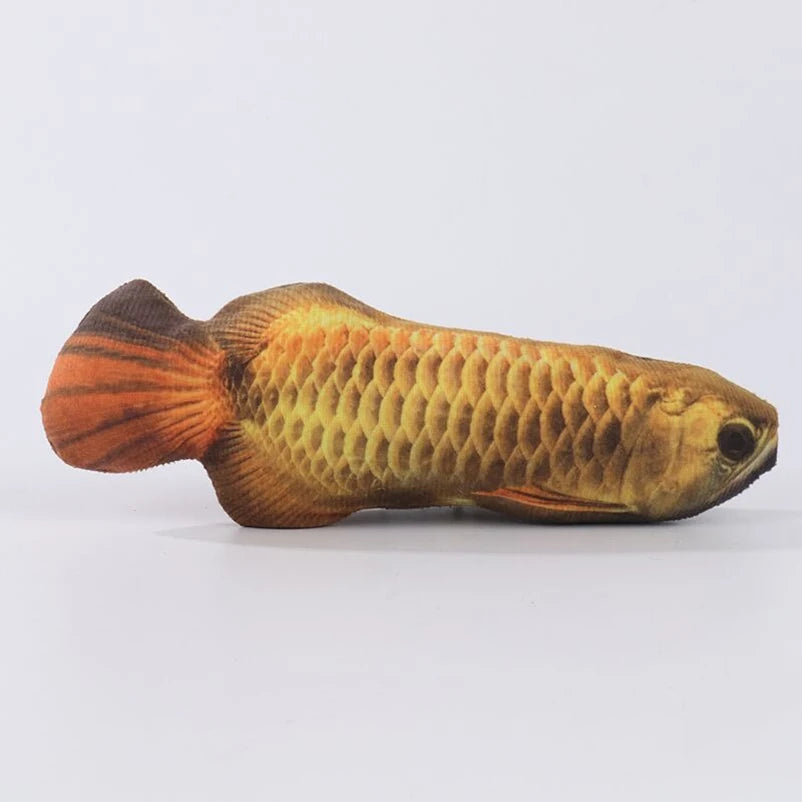Jouet poisson interactif pour chat — Peluche stimulante et amusante