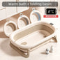 Baignoire pour bébé sensible à la température, Grande baignoire pliante portable