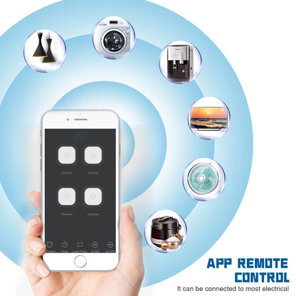 Module relais Tuya 4 sorties – commande distance & automatisation