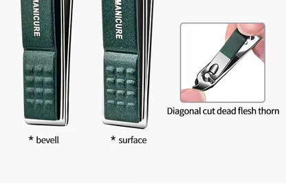 Kit manucure 6 pièces en acier inoxydable — Compact et complet