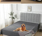 Housse de couchage pour chien réversible 100 % double face, idéale pour protéger canapé, fauteuil et meubles des animaux de compagnie (enfants, chiens et chats).
