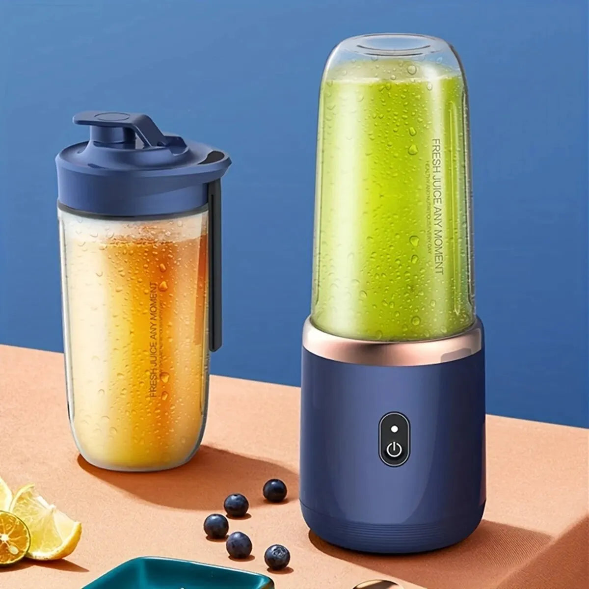 Mixeur multifonction portable – presse-fruits et smoothies.