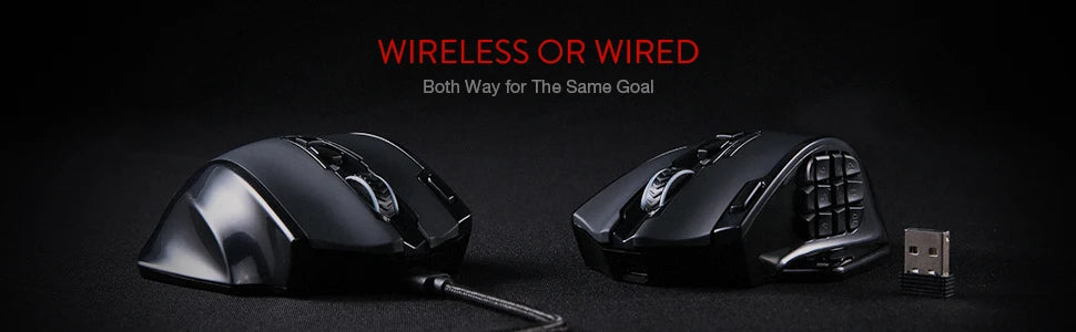 Souris gaming Redragon M913 – 16 000 DPI, RGB, 16 boutons.