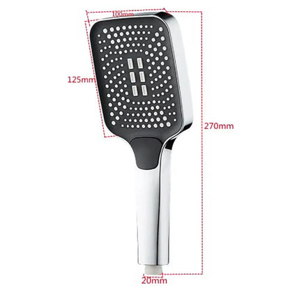 Pommeau de Douche 3 Modes – Pression Maximale, Éco & Relaxation, Accessoires Inclus