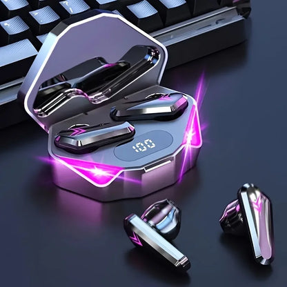 Écouteurs Bluetooth LED – plonge dans le son sans limites.