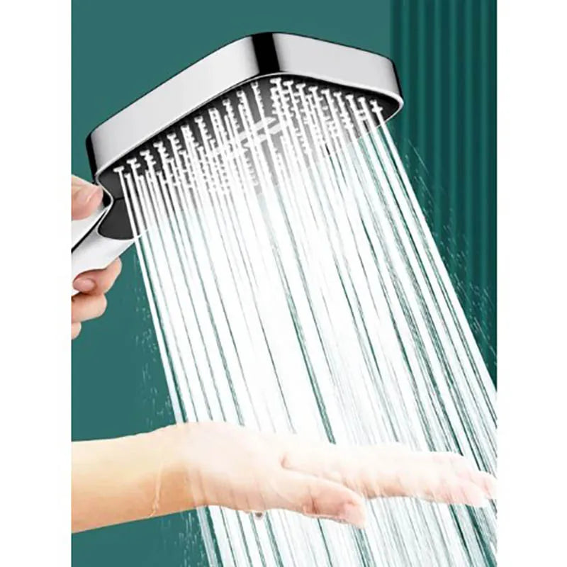 Pommeau de Douche 3 Modes – Pression Maximale, Éco & Relaxation, Accessoires Inclus