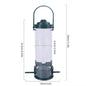 Mangeoire à graines pour oiseaux sauvages, accessoire pour animaux de compagnie, suspendue pour jardin ou enclos, outil d'alimentation pour oiseaux, anti-écureuils, décorations extérieures