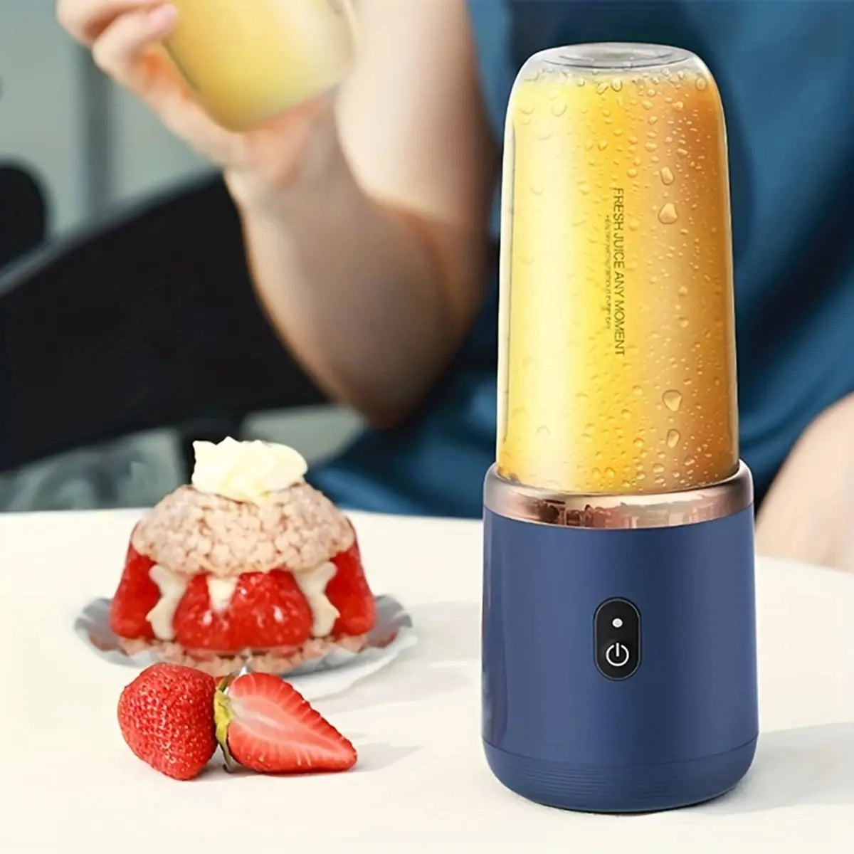 Mixeur multifonction portable – presse-fruits et smoothies.