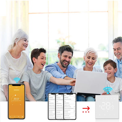 Thermostat Wi‑Fi intelligent – économie d’énergie facile.