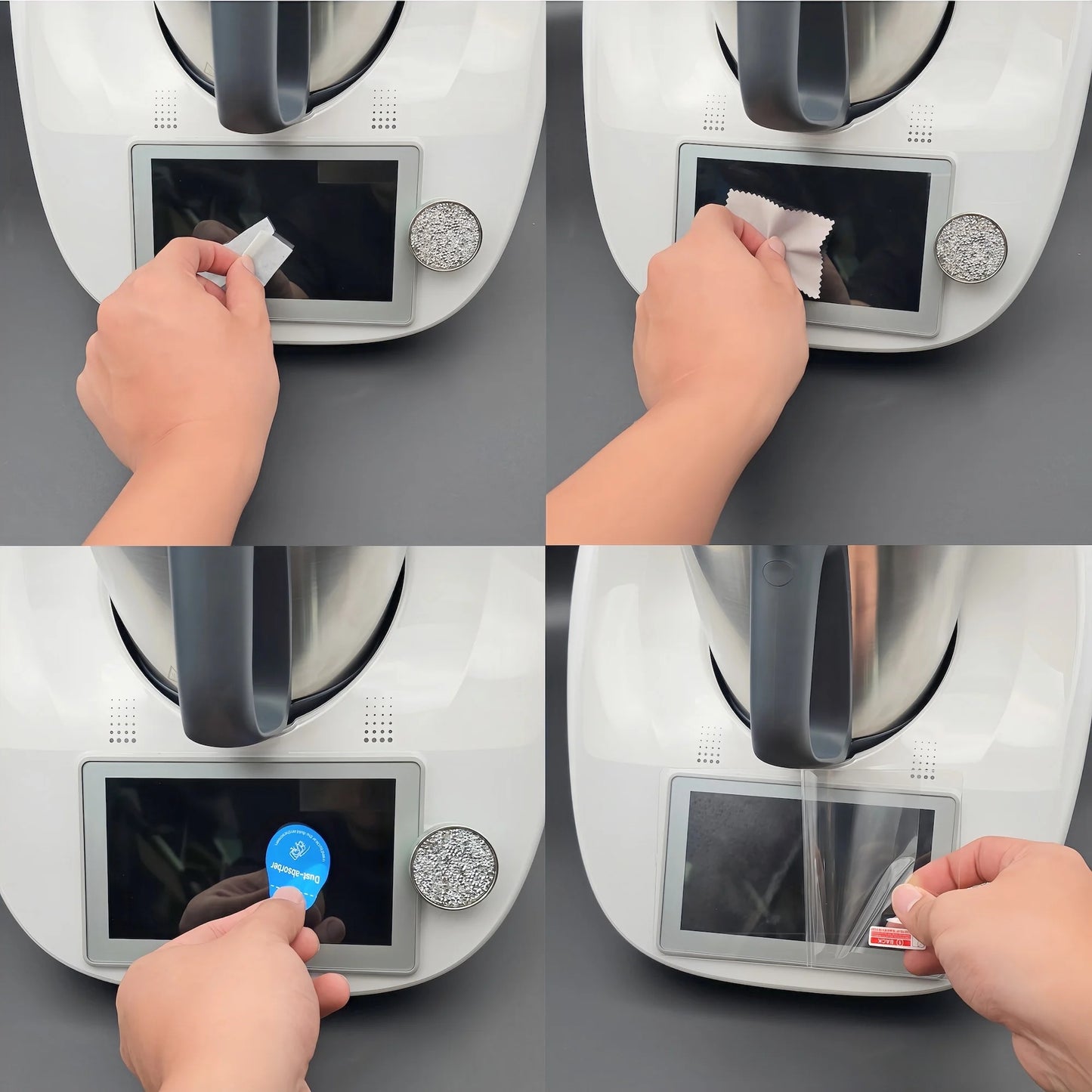 Protection d'écran TM7 compatible avec Thermomix TM7 en verre trempé pour blender et accessoires de cuisine