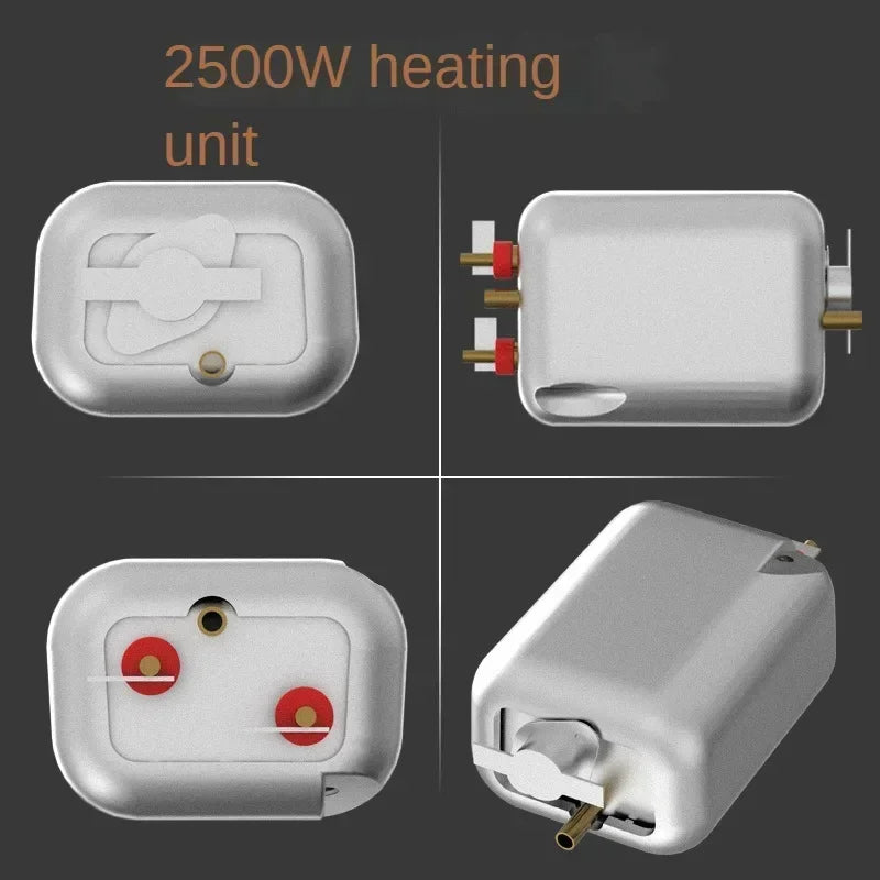 Nettoyeur vapeur portatif 2500 W haute température pour climatiseurs, hottes de cuisine, voitures, sols et plus encore