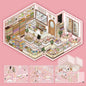Stickers scène miniature 3D — Kit créatif décoratif DIY