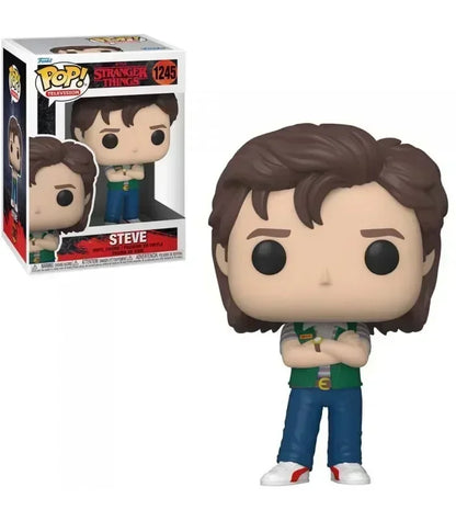 Figurine Funko Pop Stranger Things Eleven n° 523, 826 et 827 (Max Mayfield), n° 552 (Steve Harrington), n° 554 (Will Byers), n° 1783 et 1786 (Démogorgon).