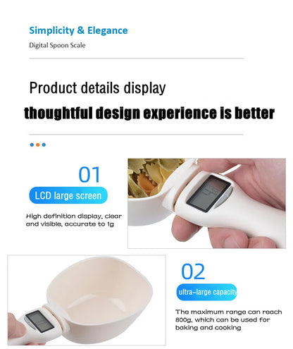 Cuillère Mesureuse High-Tech – Dosage Exact du Lait en Poudre et Suppléments Alimentaires pour Bébé