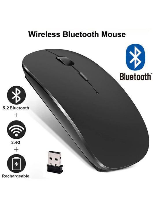 Souris sans fil Bluetooth – Silencieuse et universelle.