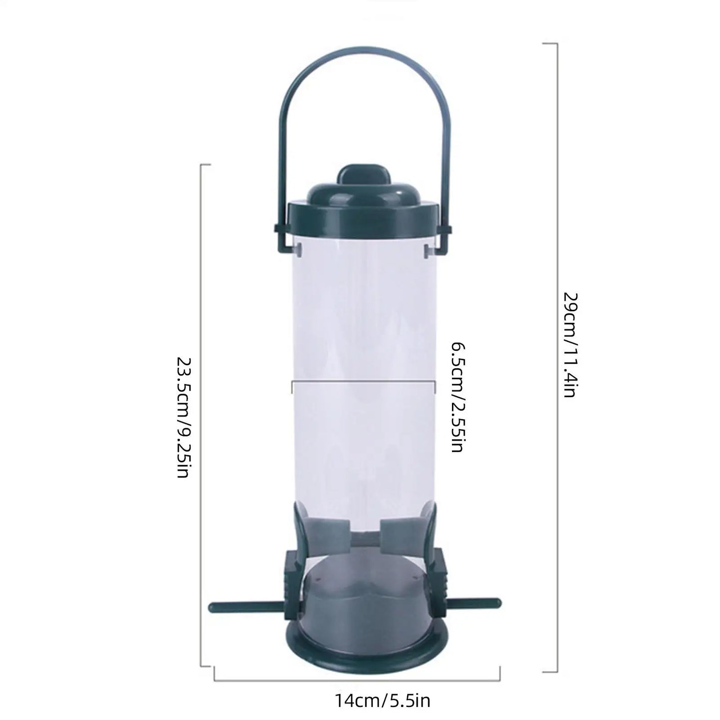 Mangeoire à graines pour oiseaux sauvages, accessoire pour animaux de compagnie, suspendue pour jardin ou enclos, outil d'alimentation pour oiseaux, anti-écureuils, décorations extérieures