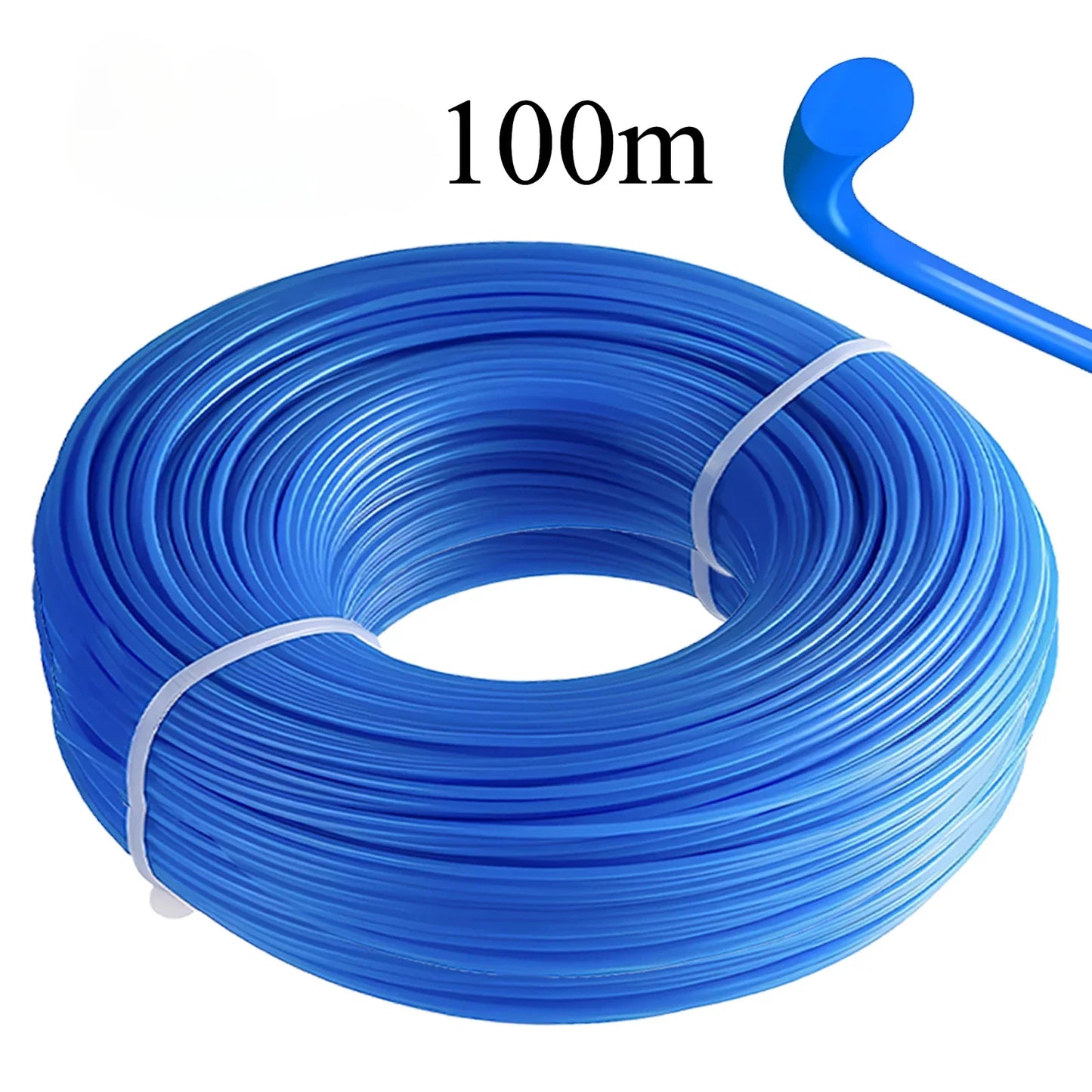 Fil de coupe-bordure nylon 100m.