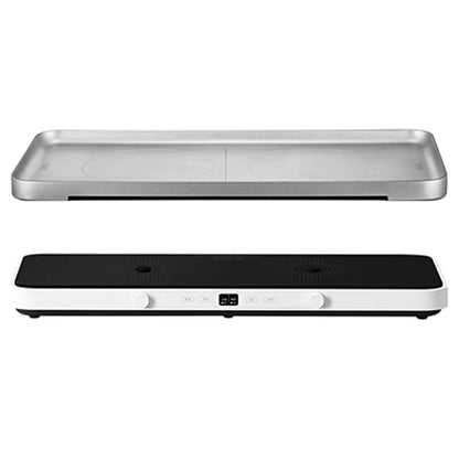 Double-cuisinière Cuisson a 2200W avec Plateau de Cuisson Plaque de Cuisson Électrique haute puissance.