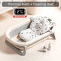 Baignoire pour bébé sensible à la température, Grande baignoire pliante portable