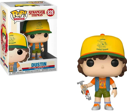 Figurine Funko Pop Stranger Things Eleven n° 523, 826 et 827 (Max Mayfield), n° 552 (Steve Harrington), n° 554 (Will Byers), n° 1783 et 1786 (Démogorgon).