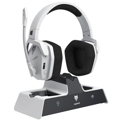 Casque gamer NUBWO G06 – Station de charge incluse, longue autonomie.