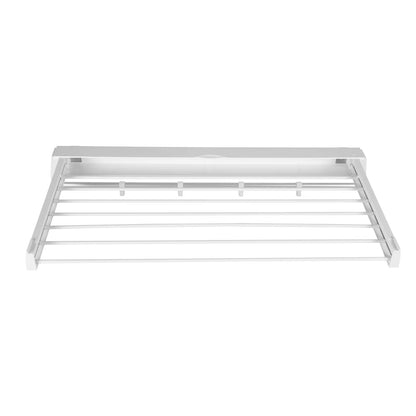 Support invisible pliable à 7 tiges, support de séchage mural, support de séchage pliant rétractable 84*43.5*6cm