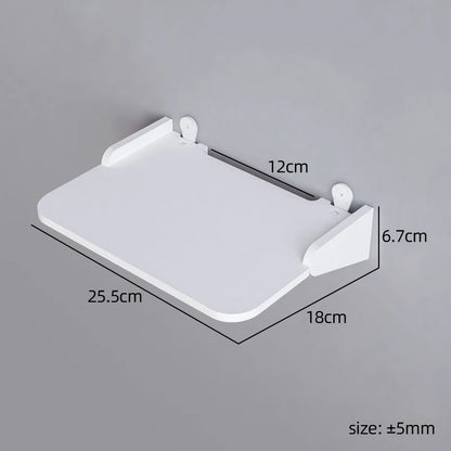 Étagère murale flottante avec crochet pour routeur, caméra, multiprise, projecteur, décodeur, support de rangement suspendu, organisateur pour la maison et le bureau