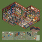 Stickers scène miniature 3D — Kit créatif décoratif DIY