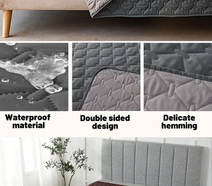 Housse de couchage pour chien réversible 100 % double face, idéale pour protéger canapé, fauteuil et meubles des animaux de compagnie (enfants, chiens et chats).
