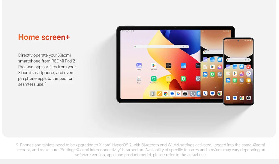 Xiaomi Redmi Pad 2 Pro Version Globale, écran 12,1" 2,5K haute définition, batterie 12 000 mAh, charge rapide 33 W, processeur Snapdragon 7s Gen 4.
