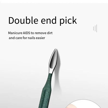 Kit manucure 6 pièces en acier inoxydable — Compact et complet