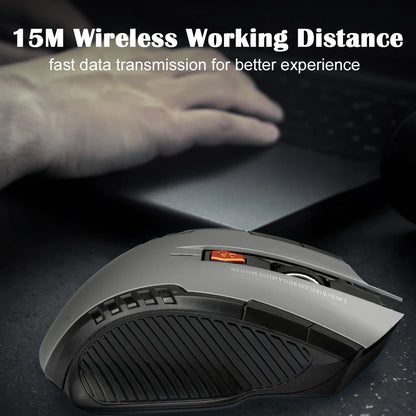 Souris sans fil 6 boutons – Pour PC et laptop facilement.