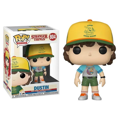 Figurine Funko Pop Stranger Things Eleven n° 523, 826 et 827 (Max Mayfield), n° 552 (Steve Harrington), n° 554 (Will Byers), n° 1783 et 1786 (Démogorgon).