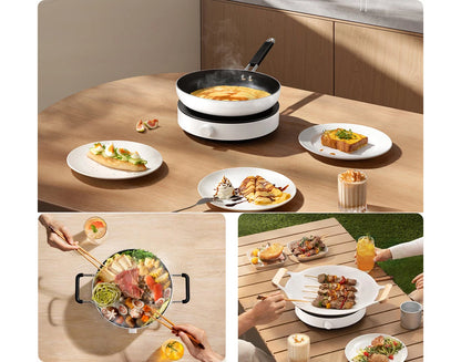 Plaque de cuisson à induction MIJIA N1, 6 niveaux de puissance, 8 dispositifs de sécurité, 2100 W, 220 V