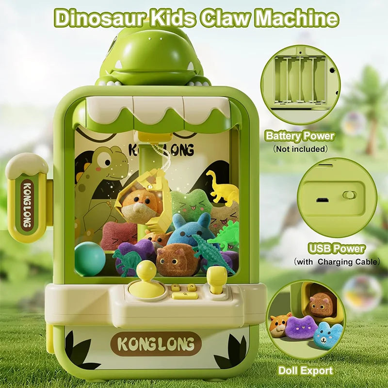 Mini machine à pince arcade pour enfants — Distributeur attrape-jouets interactif