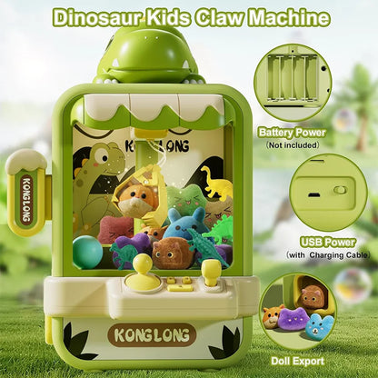Mini machine à pince arcade pour enfants — Distributeur attrape-jouets interactif