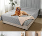 Housse de couchage pour chien réversible 100 % double face, idéale pour protéger canapé, fauteuil et meubles des animaux de compagnie (enfants, chiens et chats).