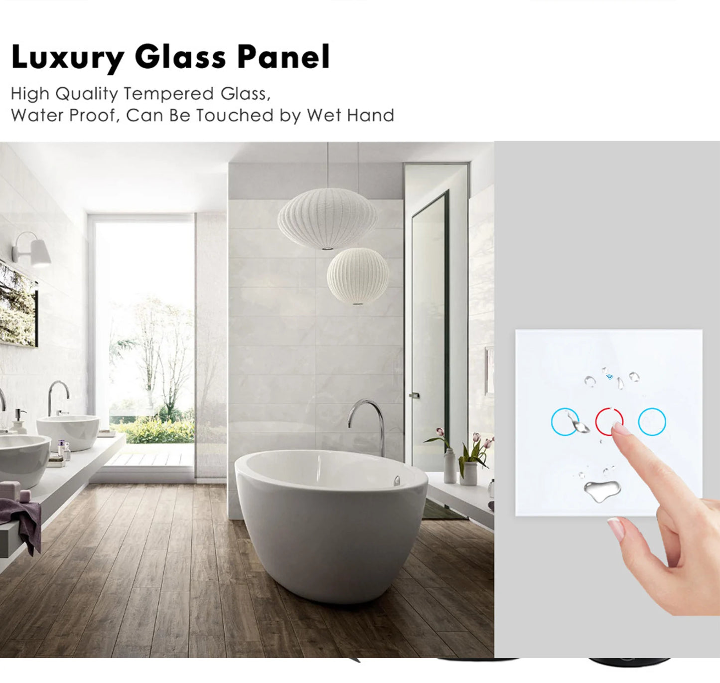Smart Switch Tuya – contrôle à distance Alexa & Google Home