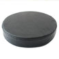 Coussin rond pratique en cuir, épais et doux, rembourré, lavable et imperméable.