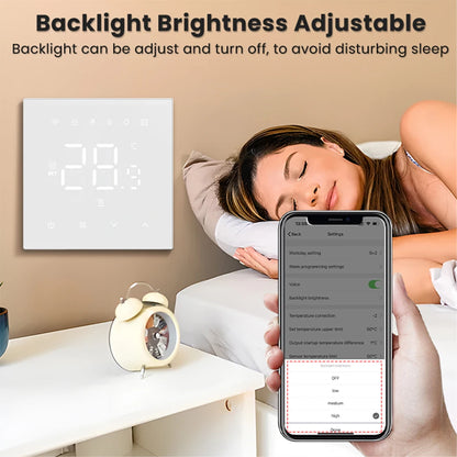 Thermostat Wi‑Fi intelligent – économie d’énergie facile.