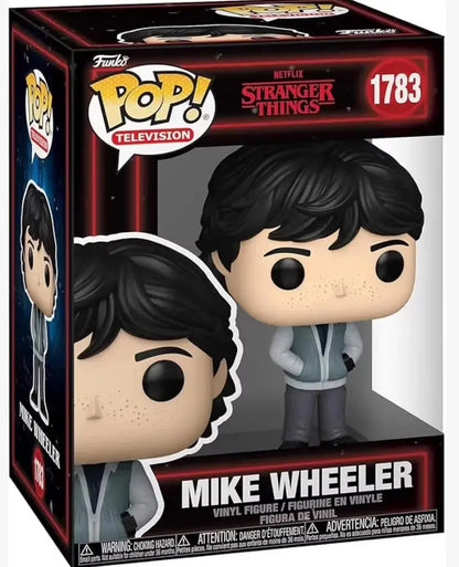 Figurine Funko Pop Stranger Things Eleven n° 523, 826 et 827 (Max Mayfield), n° 552 (Steve Harrington), n° 554 (Will Byers), n° 1783 et 1786 (Démogorgon).