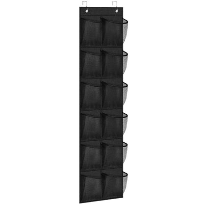 Organisateur chaussures suspendu — Gain de place instantané (12 poches)