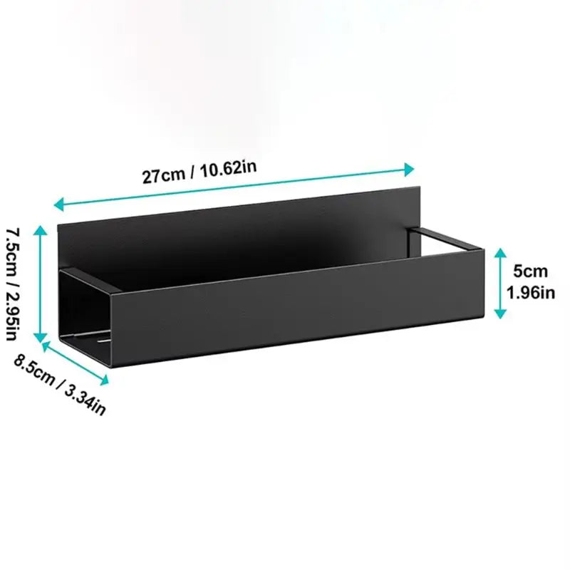 Étagère magnétique pour frigo – rangement épices gain de place.