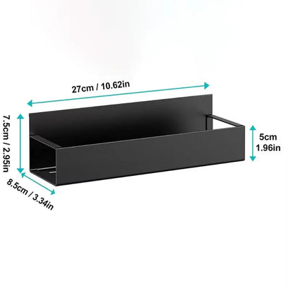 Étagère magnétique pour frigo – rangement épices gain de place.
